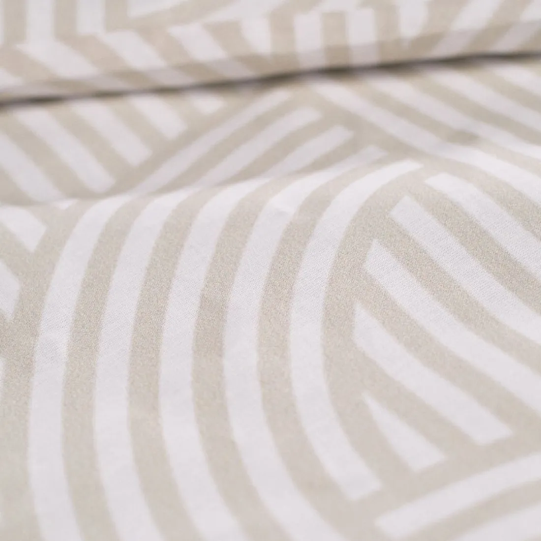 Housse de couette en coton 240 x 220 cm SUNSHINE 11.54 Blanc