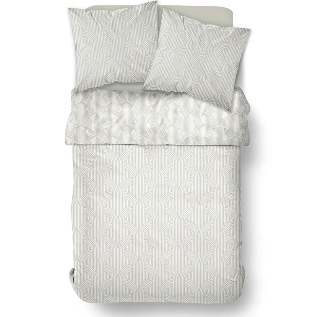 Housse de couette en coton 240 x 220 cm SUNSHINE 11.54 Blanc
