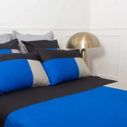 Housse de couette en Coton TRIO - Bleu Majorelle