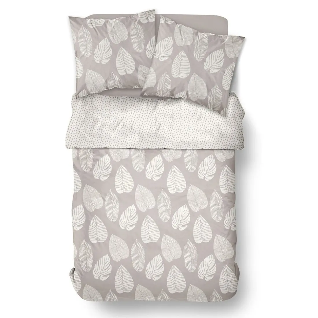 Housse de couette en coton MAWIRA #3.3 beige