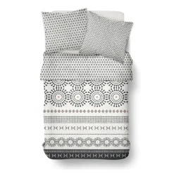 Housse de couette en coton SUNSHINE 17.17 Gris