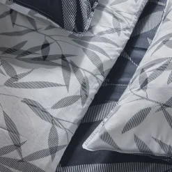 Housse de couette en coton MAWIRA #3.2 gris