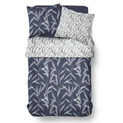 Housse de couette en coton MAWIRA #3.2 gris