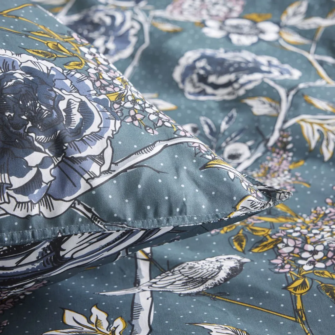 Housse de couette en coton SUNSHINE 0.19 Bleu