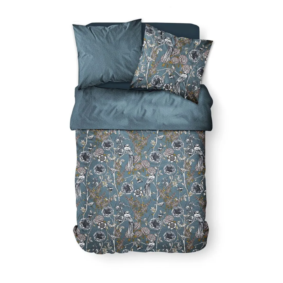Housse de couette en coton SUNSHINE 0.19 Bleu