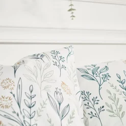 Housse de couette en coton FLANELLE 2.4 Blanc
