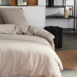 Housse de couette en gaze de coton 150g/m² WEB dune