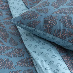 Housse de couette imprimée en bambou Iris