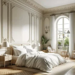 Housse de couette percale de coton TERTIO® - Blanc