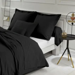 Housse de couette polycoton TERTIO® - Noir