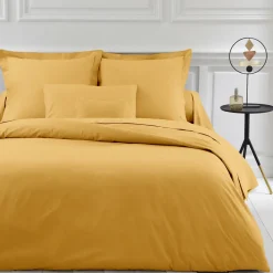 Housse de couette polycoton TERTIO® - Jaune Moutarde