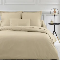 Housse de couette polycoton TERTIO® - Beige Ficelle