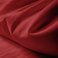 Housse de couette polycoton TERTIO® - Rouge Carmin