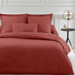 Housse de couette polycoton TERTIO® - Terracotta
