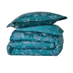Housse De Couette Sac 2 Faces LUPINS Emeraude
