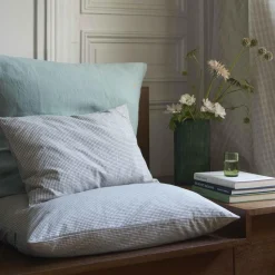 Housse de coussin GUSTAVE Caviar 80 x 80