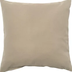 Housse de coussin TOILE D'EXTERIEUR 40 x 40cm beige