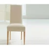 Housse extensible extensible unie Becquet - Naturel