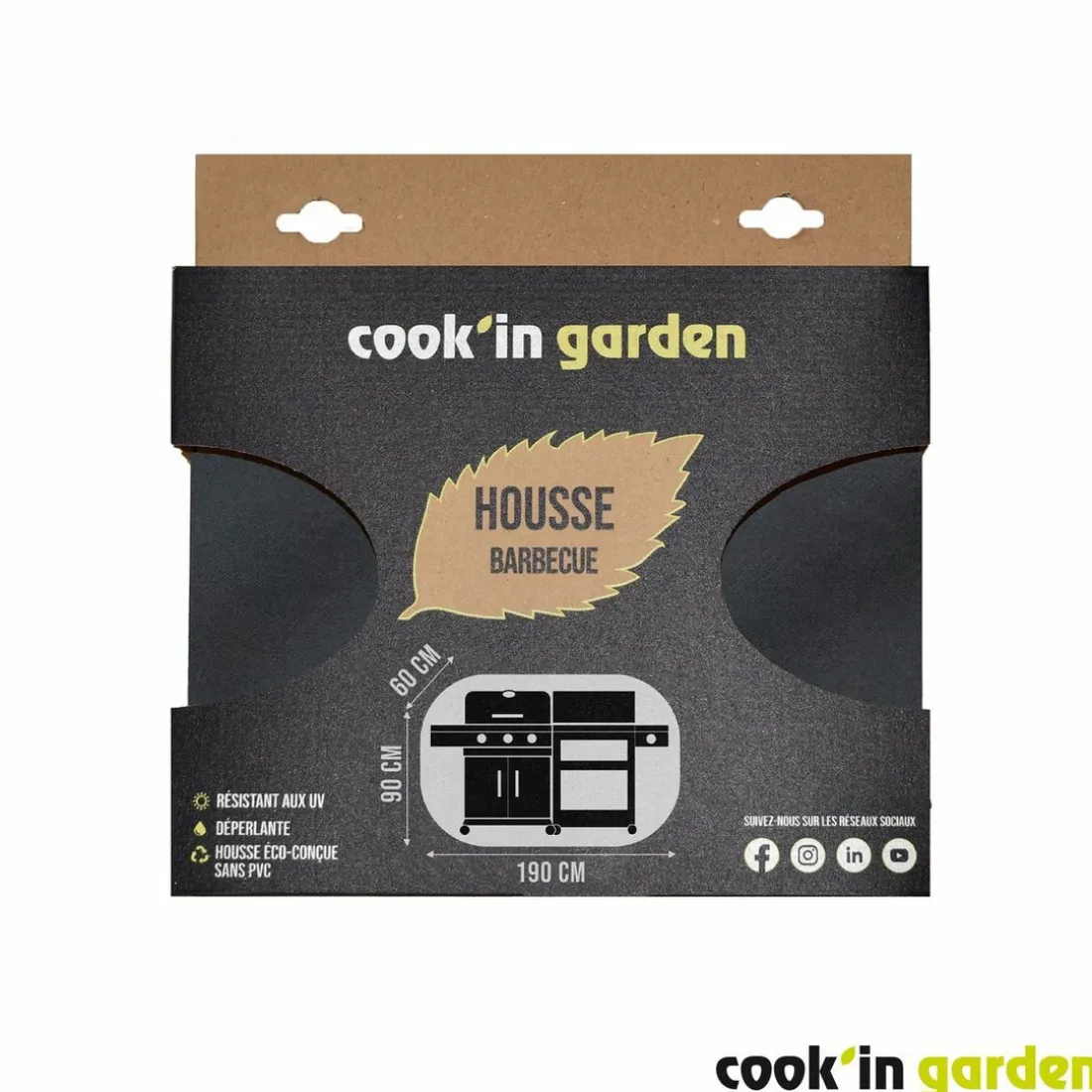 Housse pour barbecue et plancha COV009
