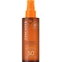 Huile Sèche Soyeuse Accélératrice de Bronzage Spray Spf50 - Sun Beauty