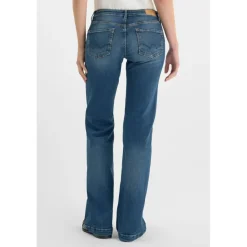 jean droit en coton Kara