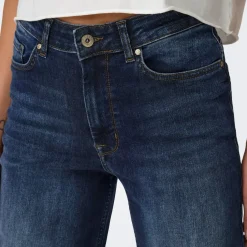 Jean droit Madison - Bleu Denim en coton Eden