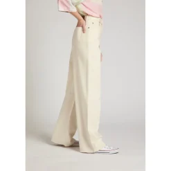 Jean Femme en coton écru