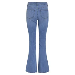 Jean flare Lbd Osc239 Betty bleu en coton Daisy