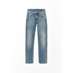 Jean garçon, slim BLUE JOGG, longueur 34 bleu Leif en coton