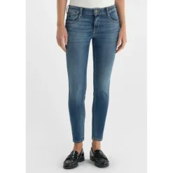 Jean push up Pulp Slim bleu en coton Aria