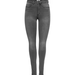 Jean skinny gris en coton Kali