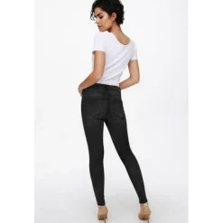 Jean skinny noir en coton Gwen