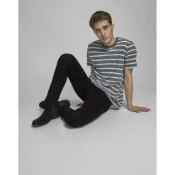 Jean slim Fit Noir en coton Troy