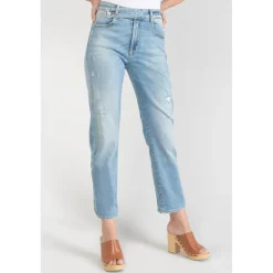 Jeans 400/17 mom taille haute 7/8ème en coton