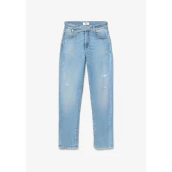 Jeans 400/17 mom taille haute 7/8ème en coton