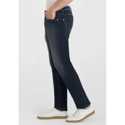 Jeans ajusté stretch 700/11, longueur 34 bleu Dell