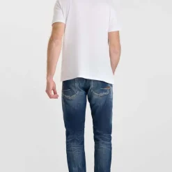 Jeans ajusté stretch 700/11, longueur 34 bleu Oak