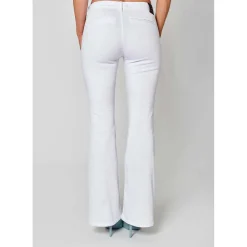 Jeans BEA en coton blanc