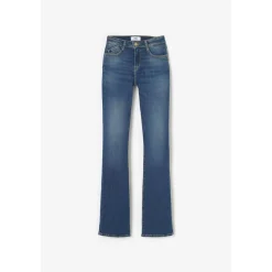 Jeans bootcut POWER bootcut, longueur 34 bleu en coton Amy