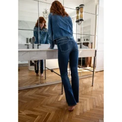 Jeans bootcut POWER bootcut, longueur 34 bleu Fern