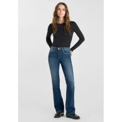 Jeans bootcut POWER bootcut, longueur 34 bleu Fern