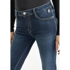 Jeans bootcut POWER bootcut, longueur 34 bleu en coton Kali