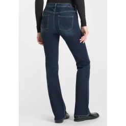 Jeans bootcut POWER bootcut, longueur 34 bleu en coton Kali