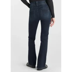 Jeans bootcut ULTRABOO, longueur 34 bleu en coton Eve
