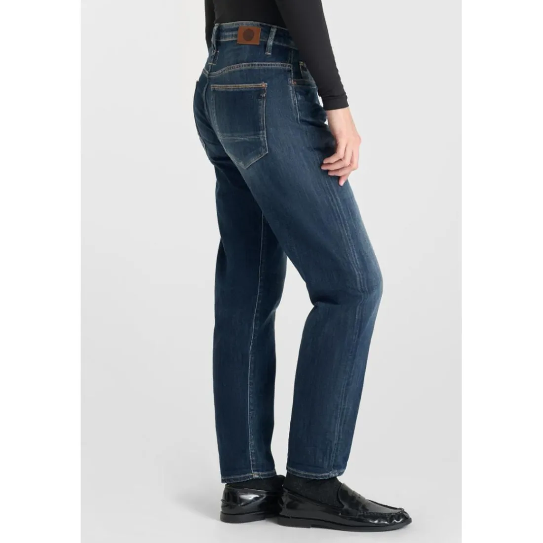 Jeans boyfit 200/43, longueur 34 bleu Fern
