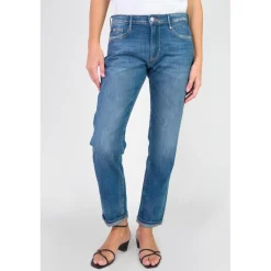 Jeans boyfit 200/43, longueur 34 bleu Mina