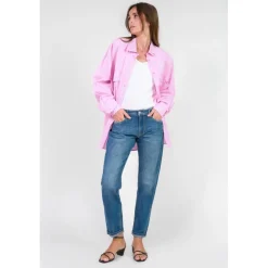 Jeans boyfit 200/43, longueur 34 bleu Mina