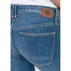 Jeans boyfit 200/43, longueur 34 bleu Mina