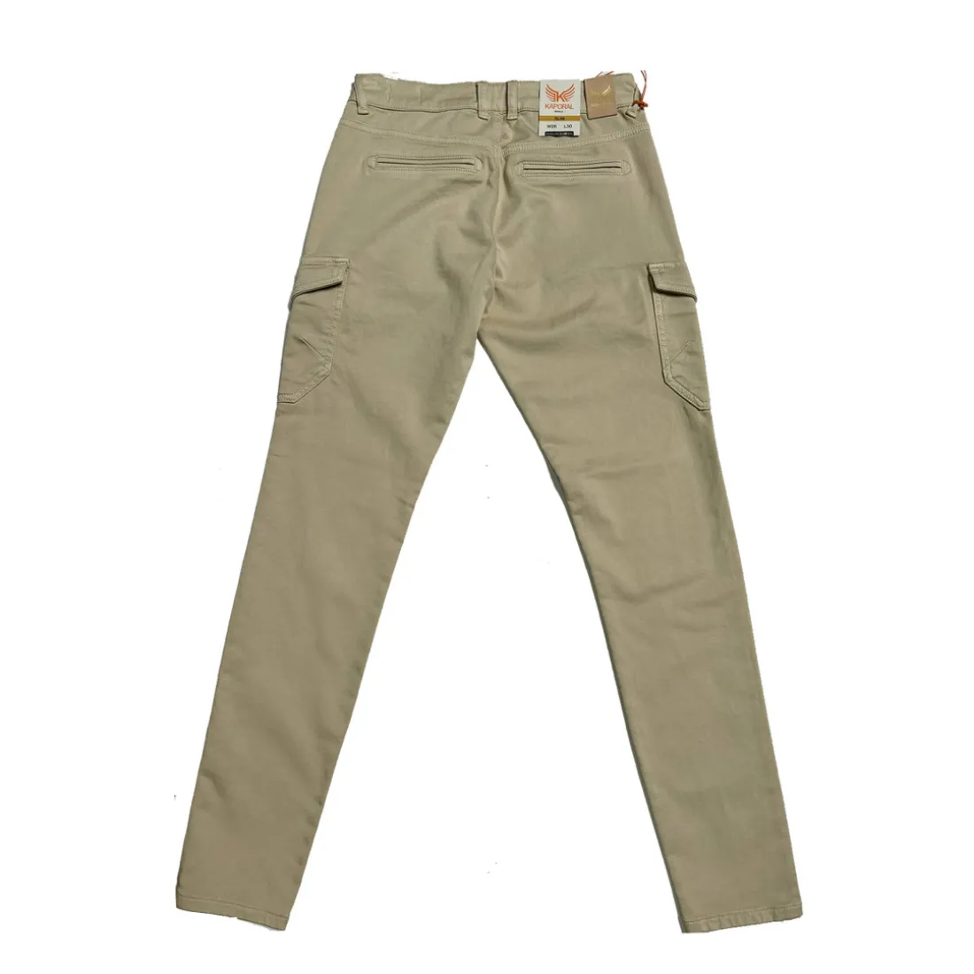 Jeans DERA en coton kaki