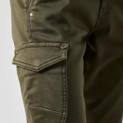 Jeans DERA kaki en coton